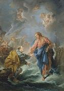 Francois Boucher Saint Peter Attempting to Walk on Water oil